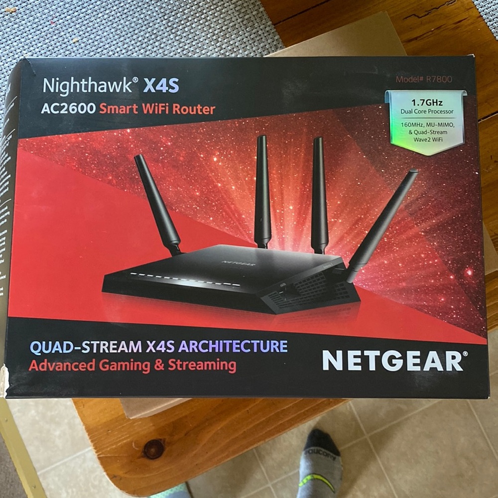 Nighthawk x45 smart WiFi router